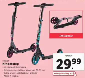 Lidl Crivit Kinderstep aanbieding