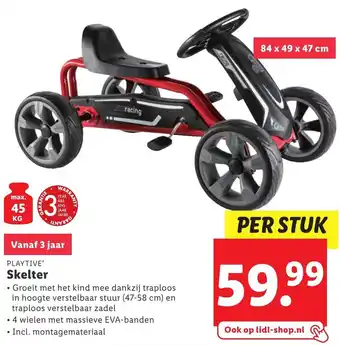 Lidl Playtive Skelter aanbieding