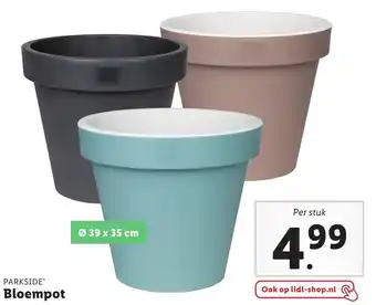 Lidl Parkside Bloempot 39*35cm aanbieding