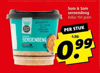 Boni Sum & Sam Seroendeng aanbieding