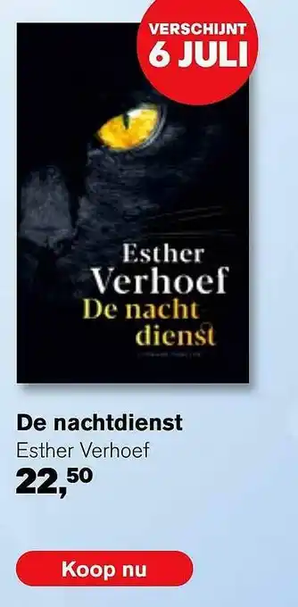 AKO De Nachtdienst Esther Verhoef aanbieding