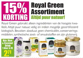 Gezond & Wel Royal Green Assortiment aanbieding