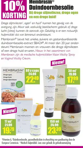 Gezond & Wel Duindoornbesolie aanbieding