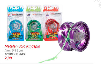 Lobbes Metalen jojo kingspin aanbieding