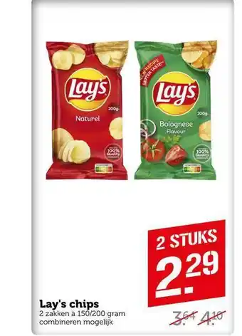 CoopCompact Lay's chips aanbieding