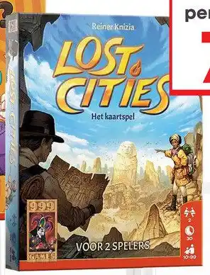 Top1Toys Spel Lost Cities Het Kaartspel aanbieding