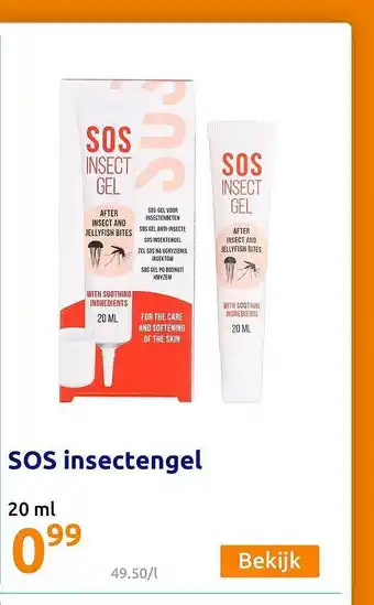 Action SOS Insectengel aanbieding