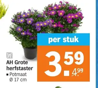 Albert Heijn AH grote herfstaster aanbieding