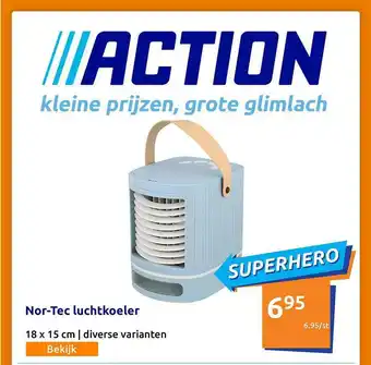 Action Nor-Tec Luchtkoeler aanbieding