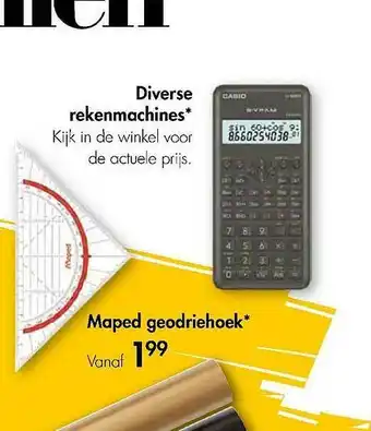 The Read Shop Diverse Rekenmachines aanbieding