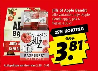 Boni Jillz Of Apple Bandit 25% Korting aanbieding