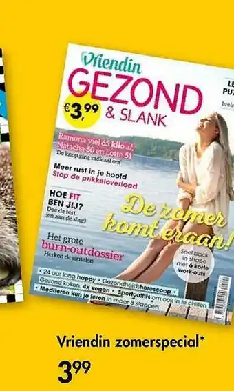 The Read Shop Vriendin Zomerspecial aanbieding