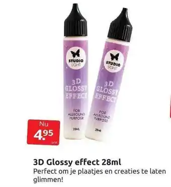 Boekenvoordeel 3d glossy effect 28ml aanbieding