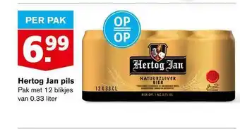 Hoogvliet Hertog jan pils aanbieding