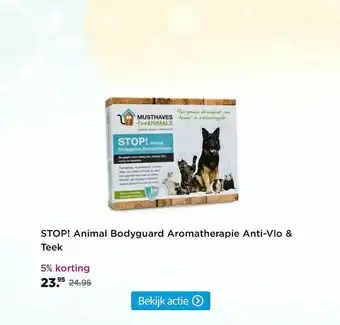 Plein.nl Stop! Animal Bodyguard Aromatherapie Anti-Vlo & Teek 5% Korting aanbieding