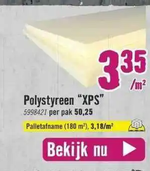 Hornbach Polystyreen aanbieding