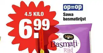 ALDI Sawa Basmatirijst aanbieding