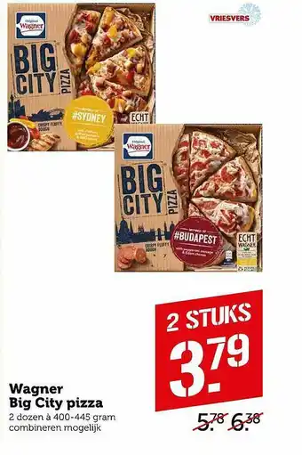 Coop Wagner Big City Pizza aanbieding