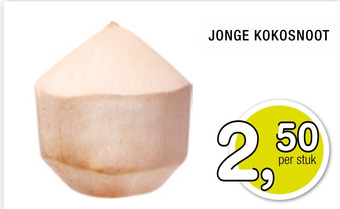Amazing Oriëntal Jonge kokosnoot aanbieding