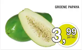 Amazing Oriëntal Groene papaya aanbieding