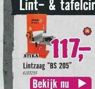 Hornbach Atika Lintzaag aanbieding