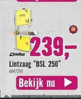 Hornbach Lintzaag aanbieding