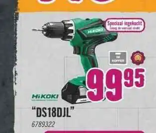 Hornbach Hikoki aanbieding