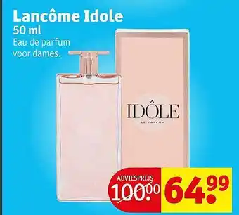 Kruidvat Lancôme idole 50 ml aanbieding