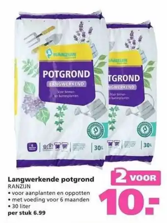 Ranzijn Langwerkende potgrond ranzijn aanbieding