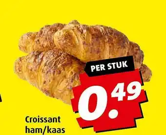 Boni Croissant ham-kaas aanbieding