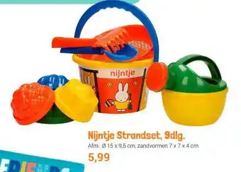 Lobbes Nijntje strandset, 9dlg. aanbieding