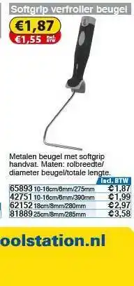 Toolstation softhrip verfroller beugel aanbieding