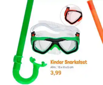 Lobbes Kinder Snorkelset aanbieding