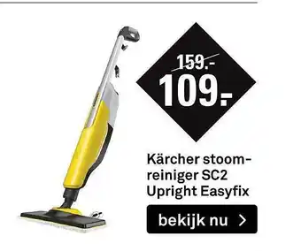 Karwei Kärcher Stoomreiniger SC2 Upright Easyfix aanbieding