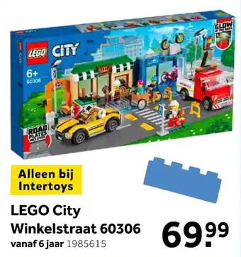 Intertoys LEGO City Winkelstraat 60306 aanbieding