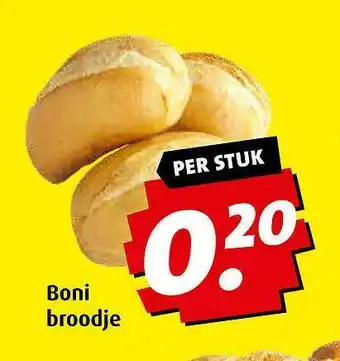 Boni Boni Broodje aanbieding