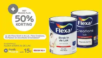 Praxis Flexa Strak In De Lak 50% Korting aanbieding