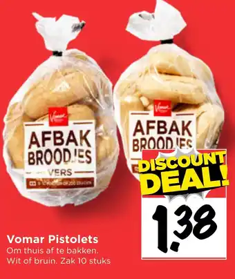 Vomar Voordeelmarkt Vomar Pistolets aanbieding