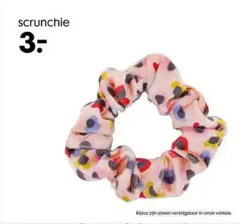 HEMA Scrunchie aanbieding