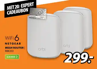 Expert Netgear Mesh Router | Rbk353 aanbieding