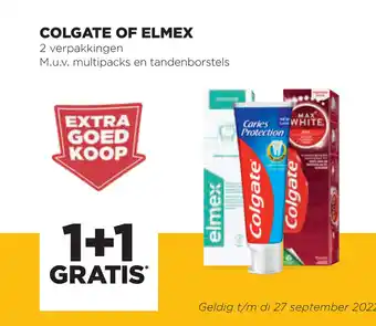 Jumbo Colgate of Elmex aanbieding