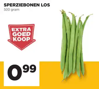 Jumbo Sperziebonen los 500 gram aanbieding