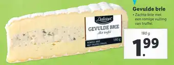 Lidl Gevulde brie 180g aanbieding