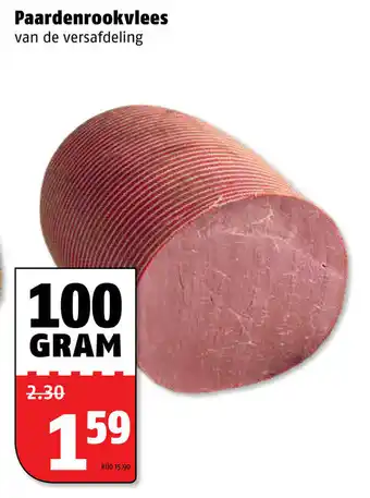 Poiesz Paardenrookvlees 100g aanbieding