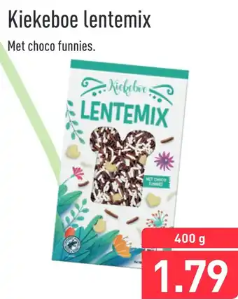 ALDI Kiekeboe lentemix 400g aanbieding
