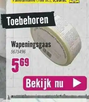 Hornbach Wapeningsgaas aanbieding