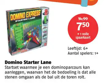 Poiesz Domino Starter Lane aanbieding