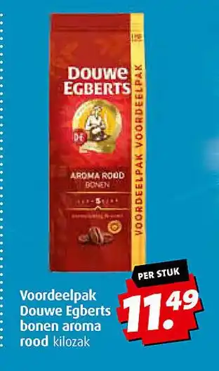 Boni Voordeelpak douwe egberts bonen aroma rood kilozak aanbieding