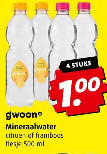 Boni Mineraalwater aanbieding