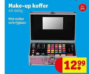 Kruidvat Make-up koffer aanbieding